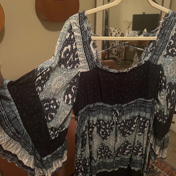 Free People Heart of Gold Mini Dress - Picture 3 of 5